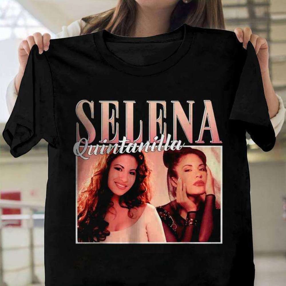 Selena Quintanilla Retro Music Fan Graphic Vintage Unisex T-Shirt